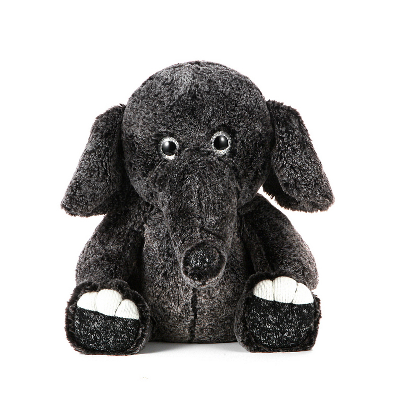 black elephant stuffed animal