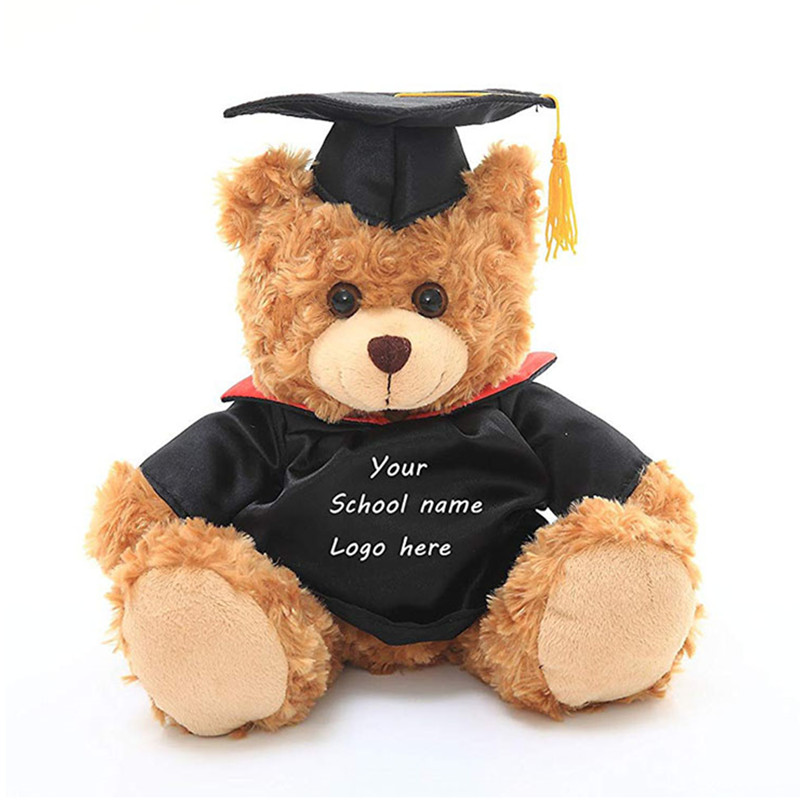 graduation stuffed bear